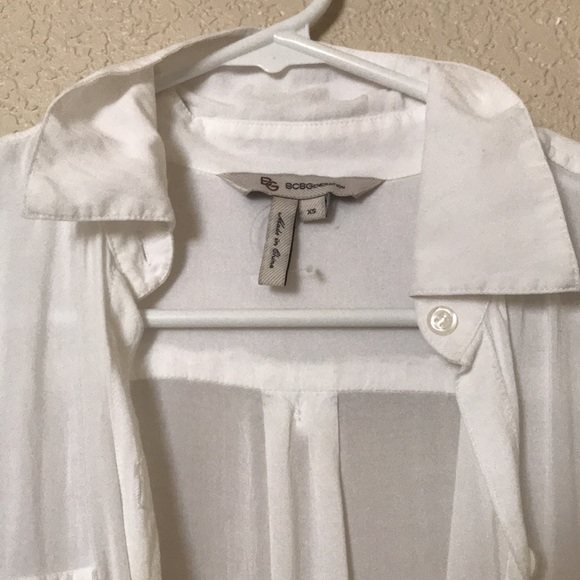 Bcbgeneration Roll Up Sleeve Romper/Jumpsuit - Picture 8 of 9